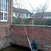 ladderless window cleaning